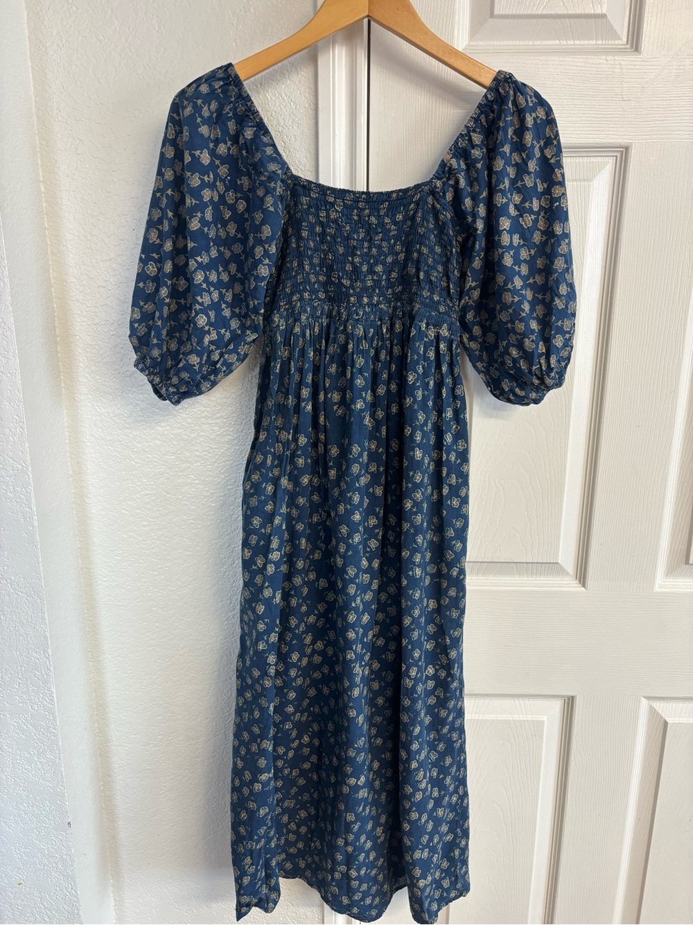 Christy Dawn Katrina Dress in Navy Poppy Size S - Picture 6 of 6